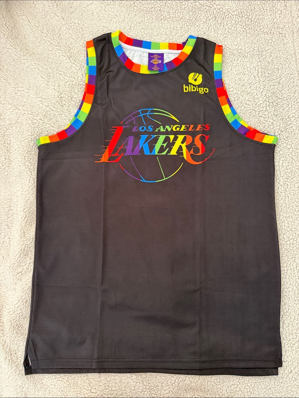 LA Lakers Jersey Pride Exclusive X-Large New